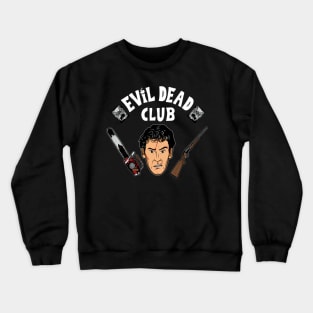 Cool 80's Horror TV Series Hell Club Parody Crewneck Sweatshirt